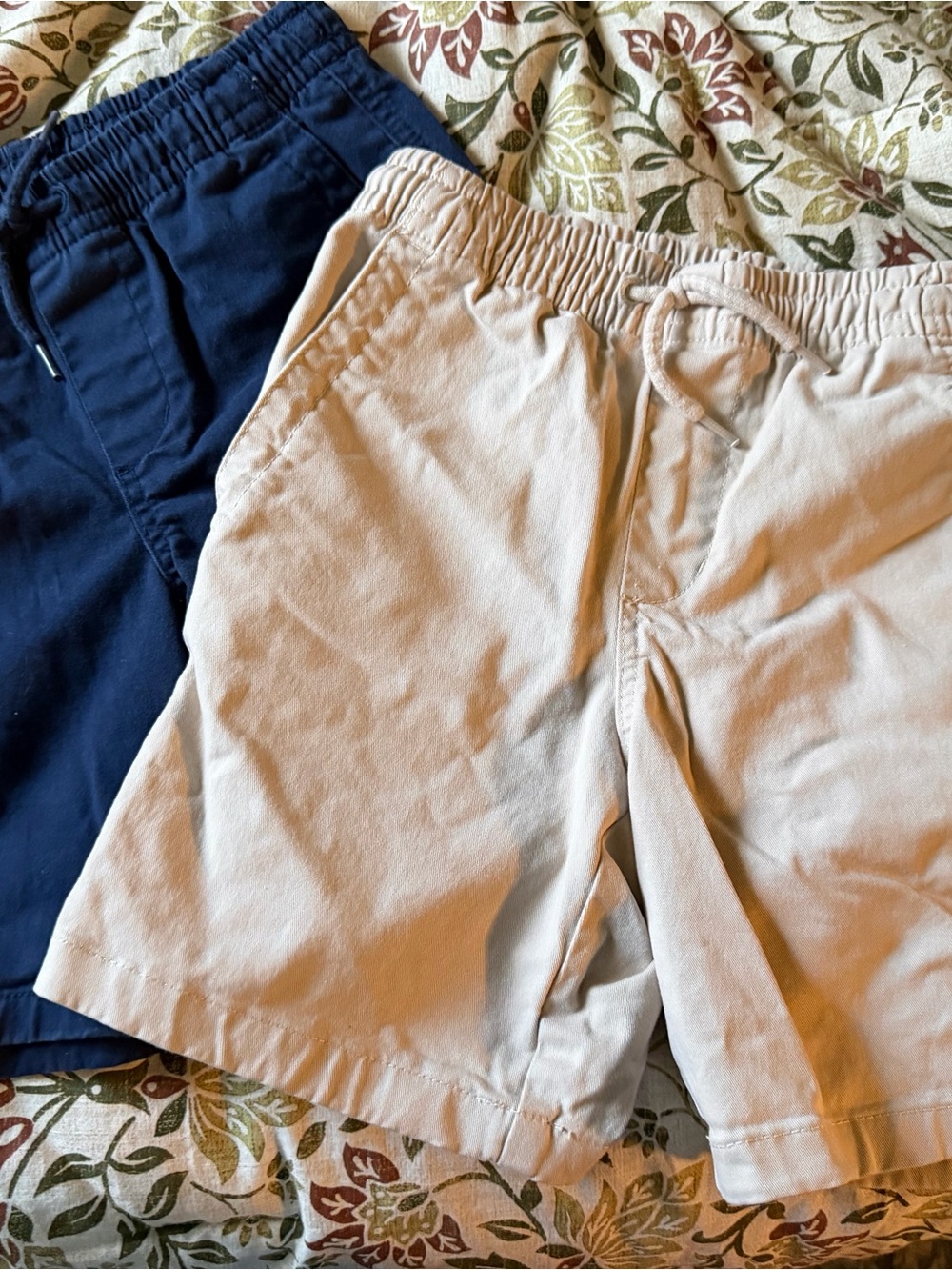 2 Pair GAP 10/12  Boys  Elastic Waist Shorts